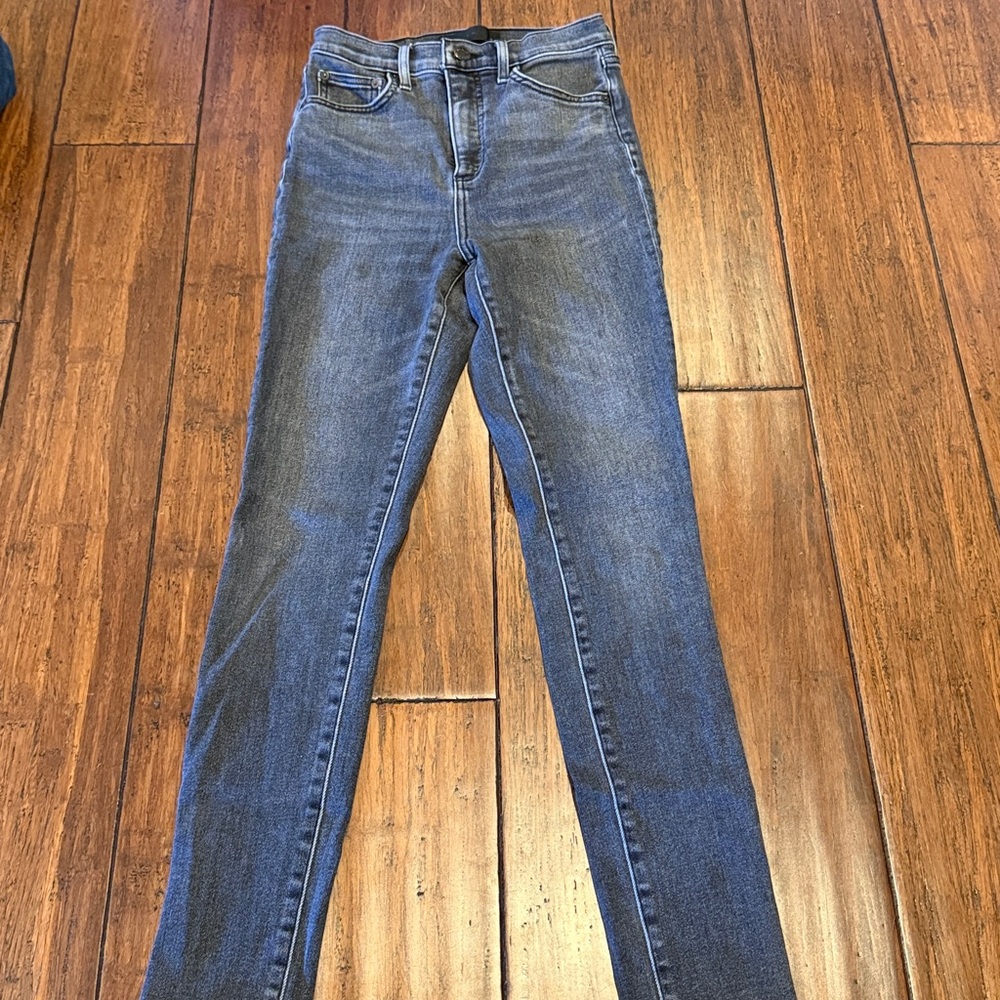 Denim Forum Stylish faded black Wash skinny Jeans